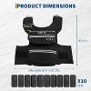 Coucheta Weighted Vest for Men,25/35/45 LBS Adjustable Weight Vest with Shoulder Pads/Reflective Stripe/Pockets for Running Walking Home Gym - 2 of 4