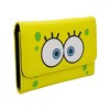 Nickelodeon Wallet, Foldover, SpongeBob SquarePants Eyes Close Up, Yellow, Vegan Leather - 2 of 4