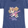 Girls' - Paw Patrol - Skye Stay Pawsome Fitted Short Sleeve Graphic T-Shirt - 2 of 4