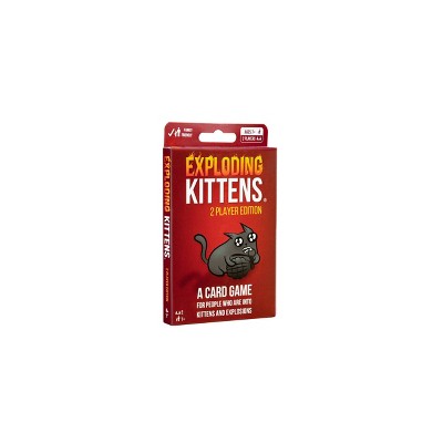 Exploding Kittens® 2 Player Edition Card Game, 1 ct - Kroger