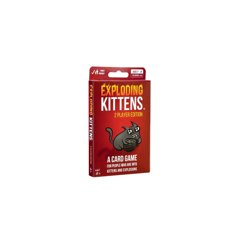 Exploding Kittens Game 2 Player Edition, 1 of 6