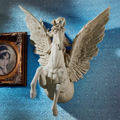 Design Toscano Divine Pegasus Winged Stallion Wall Sculpture