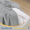 Color Sense 100% Cotton Warm & Cozy Super Soft Antimicrobial Matelasse Weave Blanket - 2 of 4