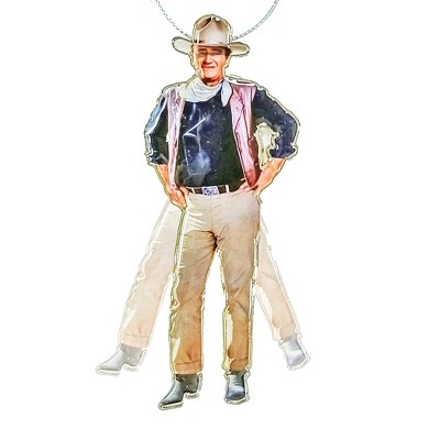 Collections Etc John Wayne Swinging Legs Christmas Ornament