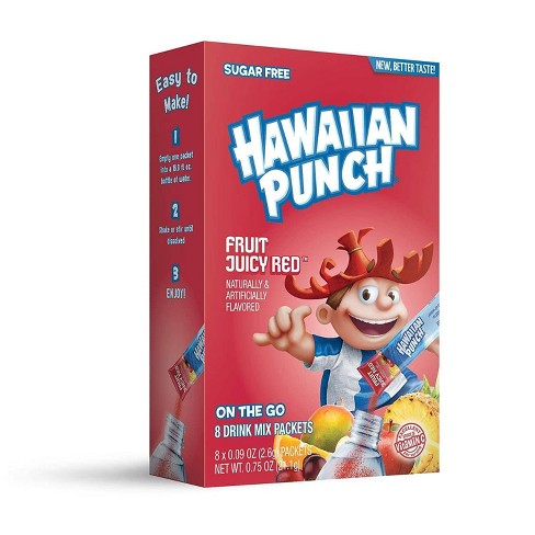 Hawaiian Punch Fruit Juicy Red Juice, 10 fl oz, 6 count