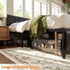 Aheaplus Headboards with LED Light, Height Adjustable Bed Frame with Headboard - 4 of 4