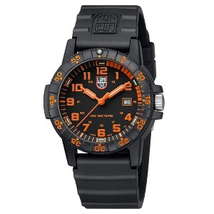 Luminox Men's Quartz Watch - Sea Turtle Giant 0320 Series Black Dial Strap | 0329 - 1 of 4