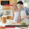 DWËLLZA KITCHEN White Lids Clear Plastic Airtight BPA-Free Food Storage Containers - 3 of 4