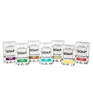 Sudsy Soapcakes Natural Soap Bars - Variety Pack of 7 Scented 4-ounce bars, Boxed - 1 of 4