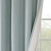 PAGED Printed Heathered Slub Blackout Curtain for Bedroom,Window Curtain Panel with Grommet Top,Living Room Curtains Machine Washable - 4 of 4