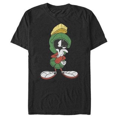 Men's Looney Tunes Marvin The Martian Thinking T-shirt : Target