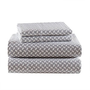 Gracie Mills Persephone Cotton Flannel Sheet Set - 1 of 4