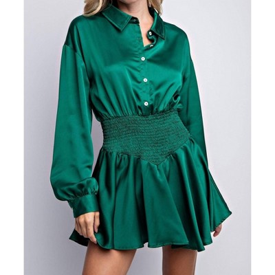 Women's Satin Romper - Style USA