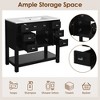 Mshliw 36 Inch Modern Bathroom Vanity with Ceramic Sink, Freestanding Cabinet with 6 Drawers and 2 Soft Close Doors - 3 of 4