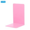 Unique Bargains Acrylic L-shaped Smooth Rounded Corner Book Ends - 3 of 4