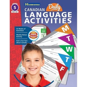 Canadian Daily Language Activities Grade 5 - by  Eleanor M Summers (Paperback) - 1 of 1