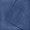Paisley or Solid Flannel Cotton Deep Pocket Sheet Set by Blue Nile Mills - 3 of 4
