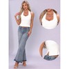 INSPIRE CHIC Women's Halter Sweetheart Neck Backless Sleeveless Cropped Top - 2 of 4