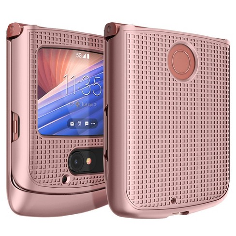 Nakedcellphone Hard Case for Nokia 2760 2780 Flip Phone - Rose Gold