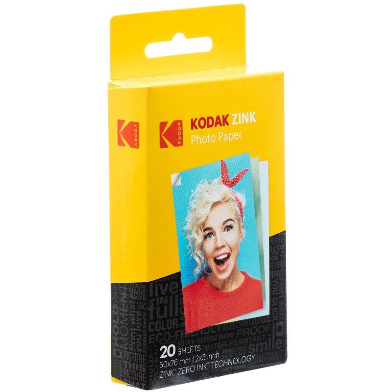 KODAK Step Instant Photo Printer With Bluetooth/NFC, ZINK Technology & KODAK App for iOS & Android Gift Bundle, 3 of 6