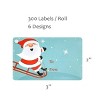 Wrapables Christmas Sticker Labels, Christmas Holiday Adhesive Gift Tags for Gifts & Stationery, Penguin - 2 of 4