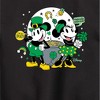 Boys' - Disney - Mickey And Minnie Pot Of Gold Graphic Long Sleeve Fleece Sweatshirt - 2 of 4