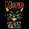 Women's Misfits Unlucky 13 Club Cat T-Shirt - image 2 of 4