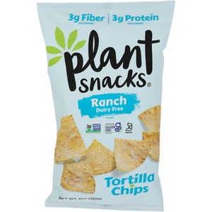 Plant Snacks Ranch Tortilla Chips - Case of 9 - 8 oz - 1 of 1