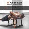 VEVOR Dip Bars, 500 lbs Weight Capacity, Heave Duty Dip Stand Station, Fitness Workout Dip Bar Station Stabilizer Parallette Push Up Stand - 4 of 4