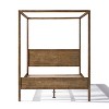 Christopher Knight Home Opal Queen Size Rubberwood Canopy Bed with Headboard - 4 of 4
