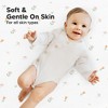 KeaBabies Mini Crib Sheets for Baby Girls, Boys, 2-Pack Soothe Pack and Play Sheets Fitted, Organic Pack N Play Mattress Sheet - 4 of 4