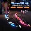Skirfy 2-Pack Bow and Arrow for Kids, LED Light-Up Archery Set with 20 Suction Cup Arrows, Target & Quiver, Outdoor Yard Games Toys - 3 of 4