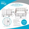 BIRDROCK HOME Dog Playpen w/ Door, 12 Panels, 25.6in H | Non-Slip, Secure Plastic Pet Gate | Indoor/Outdoor Fence for Small to Medium Pets - White. - 3 of 4