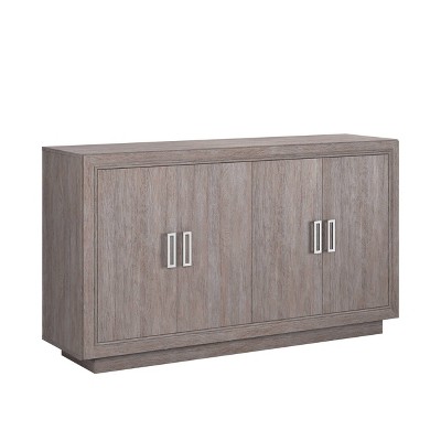 Sauder Hayes Garden TV Credenza for TVs up to 60" Ashen Oak