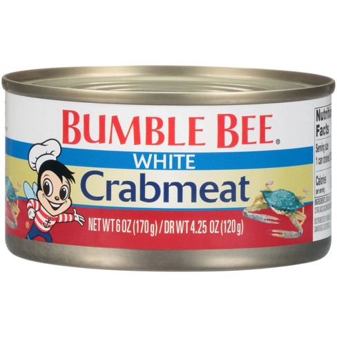 bumble bee canned crab meat