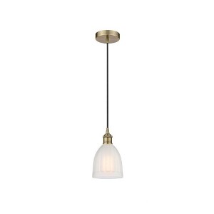 Brookfield - 1 Light Cord Hung Mini Pendant In Industrial Style-9.75 Inches Tall and 5.75 Inches Wide - 1 of 1