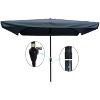 CAVINAS 10x6.5 FT Oversized Sun Canopy Umbrella, Shade for Outdoor Patio, Cooling Shade for Backyard without Base - 4 of 4