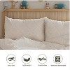WiKineon Style Quilt Cover Set, Cut Flower Quilt Cover, Tufted Quilt Cover Three-piece Set, One Quilt Cover And Two Pillowcases - 4 of 4