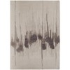Ivory Taupe and Brown Abstract Hand Tufted Area Rug - 4 of 4