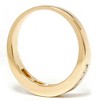 Pompeii3 Yellow Gold 1/2ct Princess Cut Diamond Wedding Ring - 2 of 4