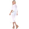 Women's Crochet Duster Cover-Up - One Size Fits Most - White Mark - 3 of 3