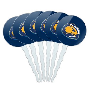 Fort Lewis College Primary Logo Cupcake Picks Toppers Decoration Set of 6 - 1 of 4