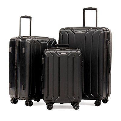 NONSTOP NEW YORK 3 Piece Set (20 /24 /28 ) 4-Wheel Luggage Sets + 2 packing cubes