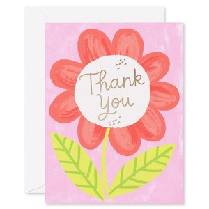 10ct Thank You Stationery Cards Floral Appreciation - 1 of 4