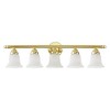 Livex Lighting Neptune 5 - Light Vanity in  Polished Brass - 2 of 4