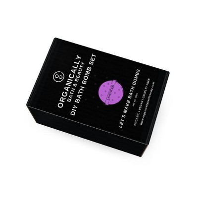 Organically Bath & Beauty DIY Lavender Bath Bomb Set - 5pc