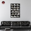 Notoriart Black and White Sneaker Collection Wall Art Framed - 2 of 4