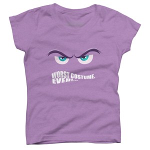 Girl's Design By Humans Worst Costume Ever (Halloween) By Editive T-Shirt - 1 of 3