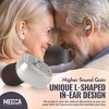 MEDca Rechargeable Hearing Amplifier Pair w/ Noise Cancelling, Digital Sound Device for Seniors & Adults, ITC Nano Personal Amplifier - 3 of 4