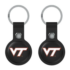 Keyscaper NCAA ACC Universities Insignia Black Airtag Holder 2-Pack - 1 of 4